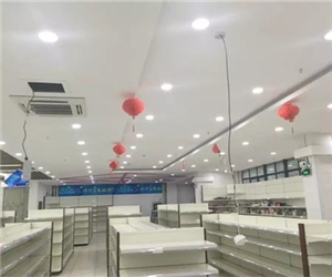 两千平商超安防布线